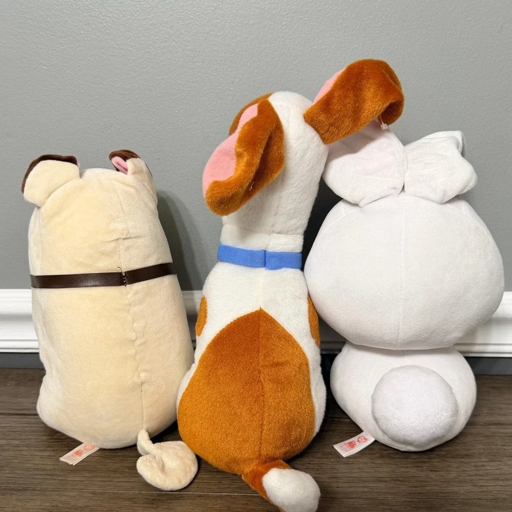 Ty Secret Life of Pets Max, Mel, & Snowball Plush‎ Set